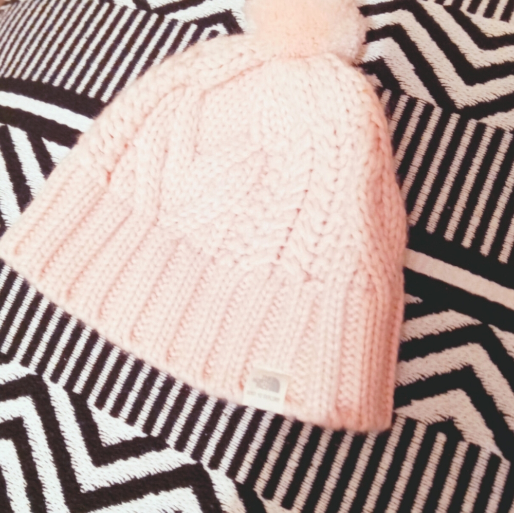 The North Face baby head warmer